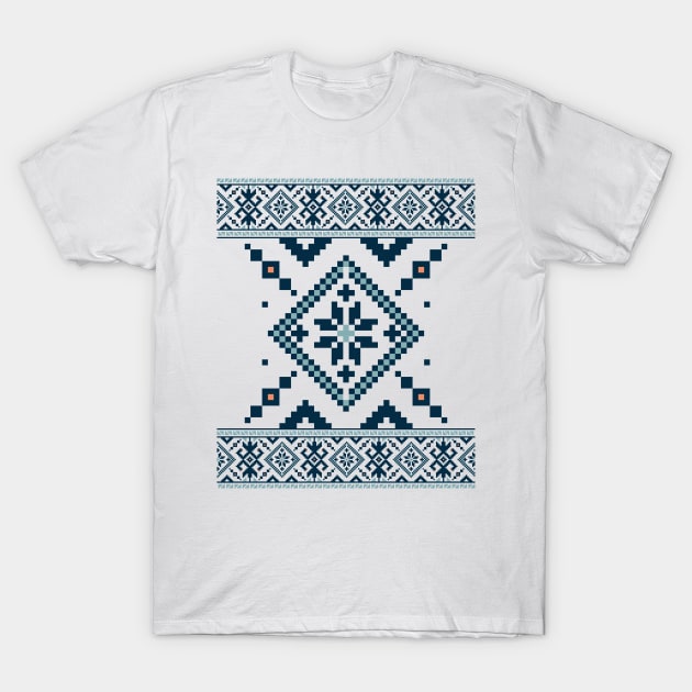 Seamless Pattern Design T-Shirt by OM Des